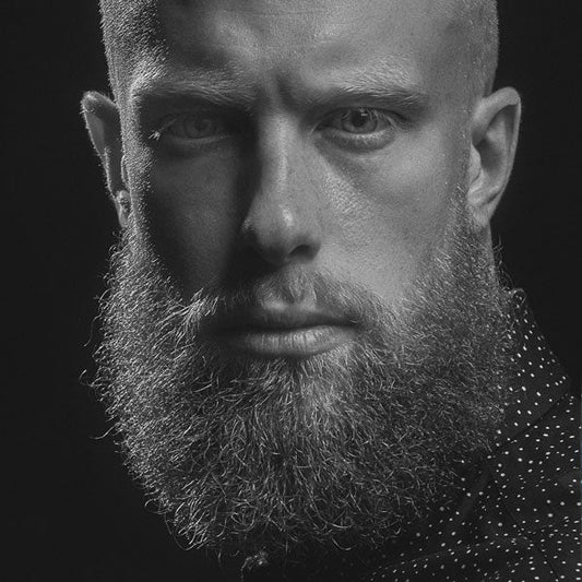 Barbaric klitten in baard