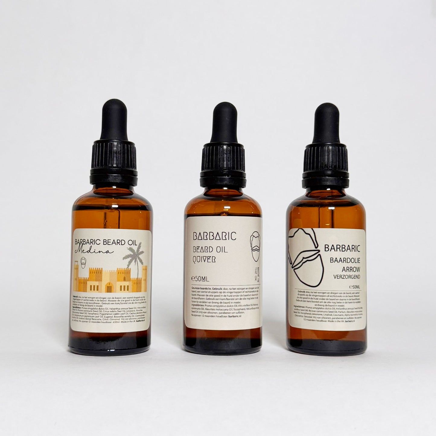 Barbaric Beard Oil Kit