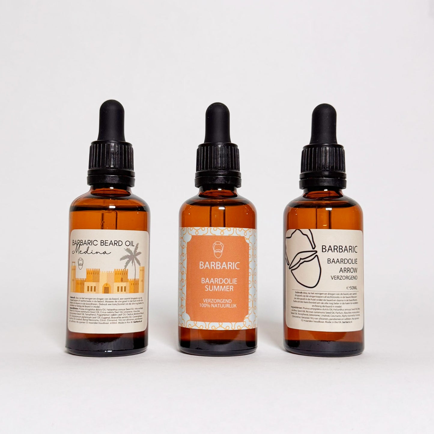 Barbaric Beard Oil Kit