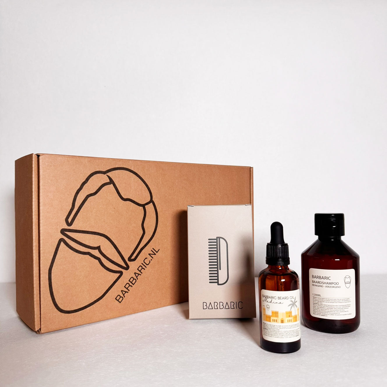 Barbaric essential kit baardverzorging