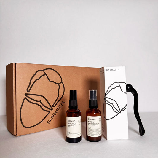 Barbaric beard growth kit