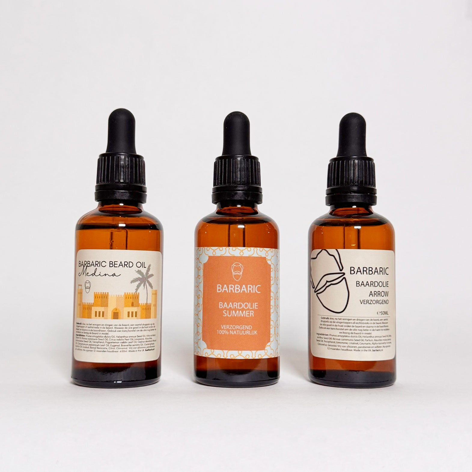 Barbaric Beard Oil Kit