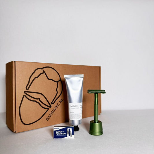 Barbaric easy shaving kit