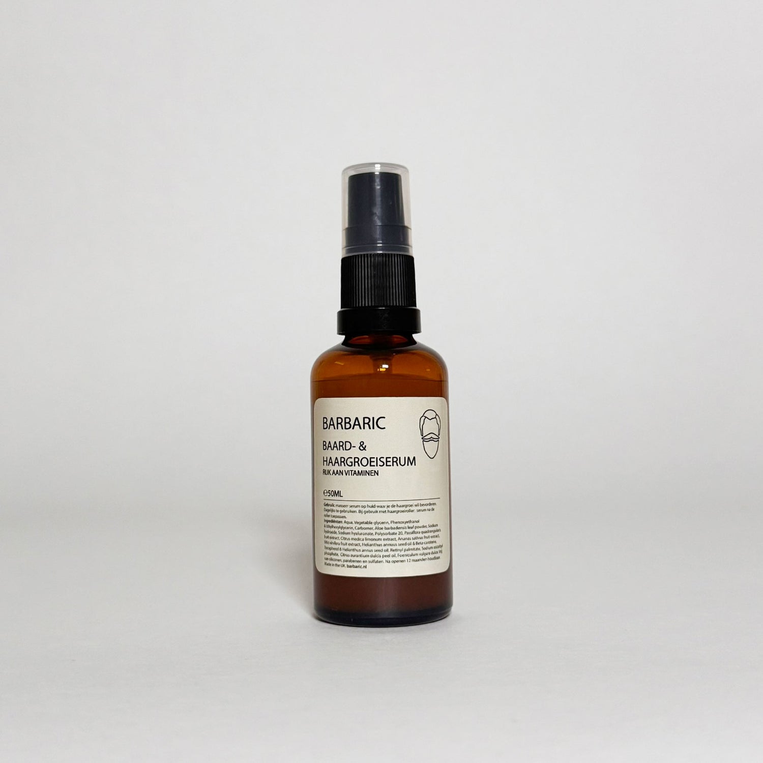 Barbaric beard growth serum