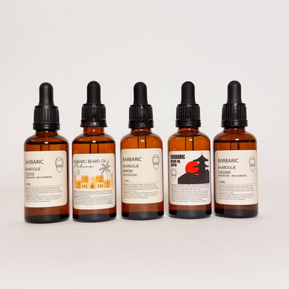 Barbaric limited beard oil kit
