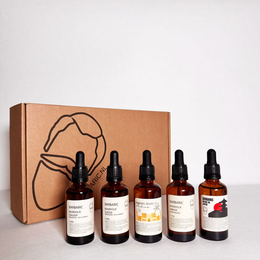 Barbaric limited beard oil kit