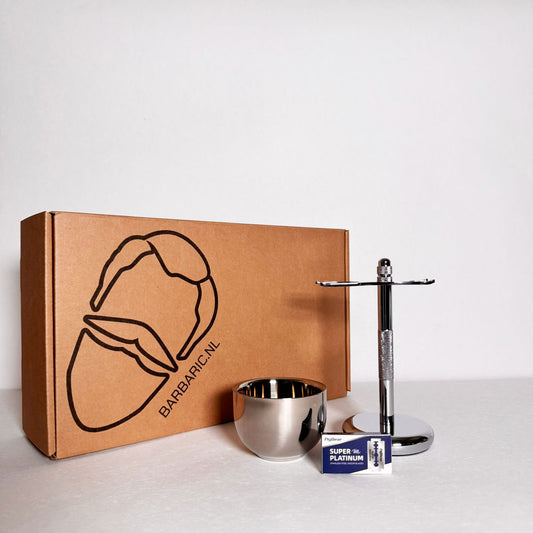 Barbaric shaving tool kit